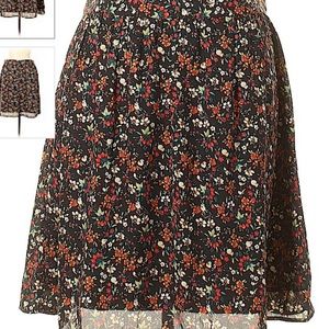 J Crew mercantile floral skirt